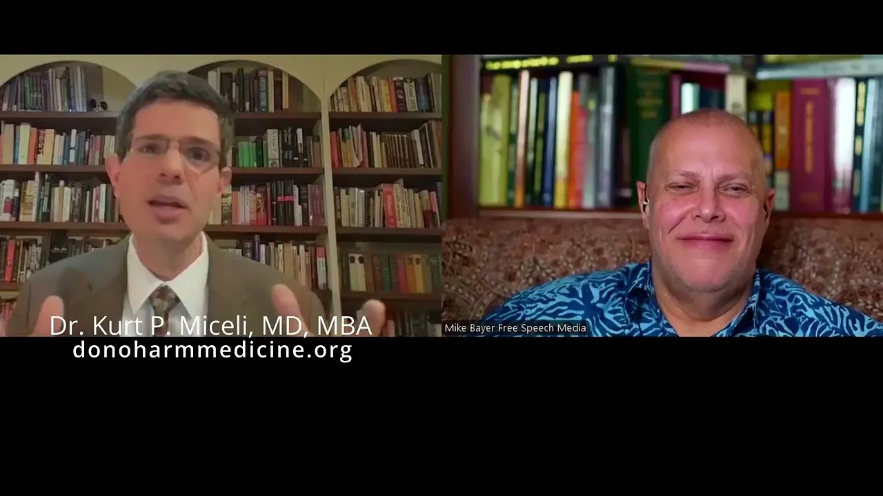 Split-screen interview: Dr. Kurt Miceli and Mike Bayer